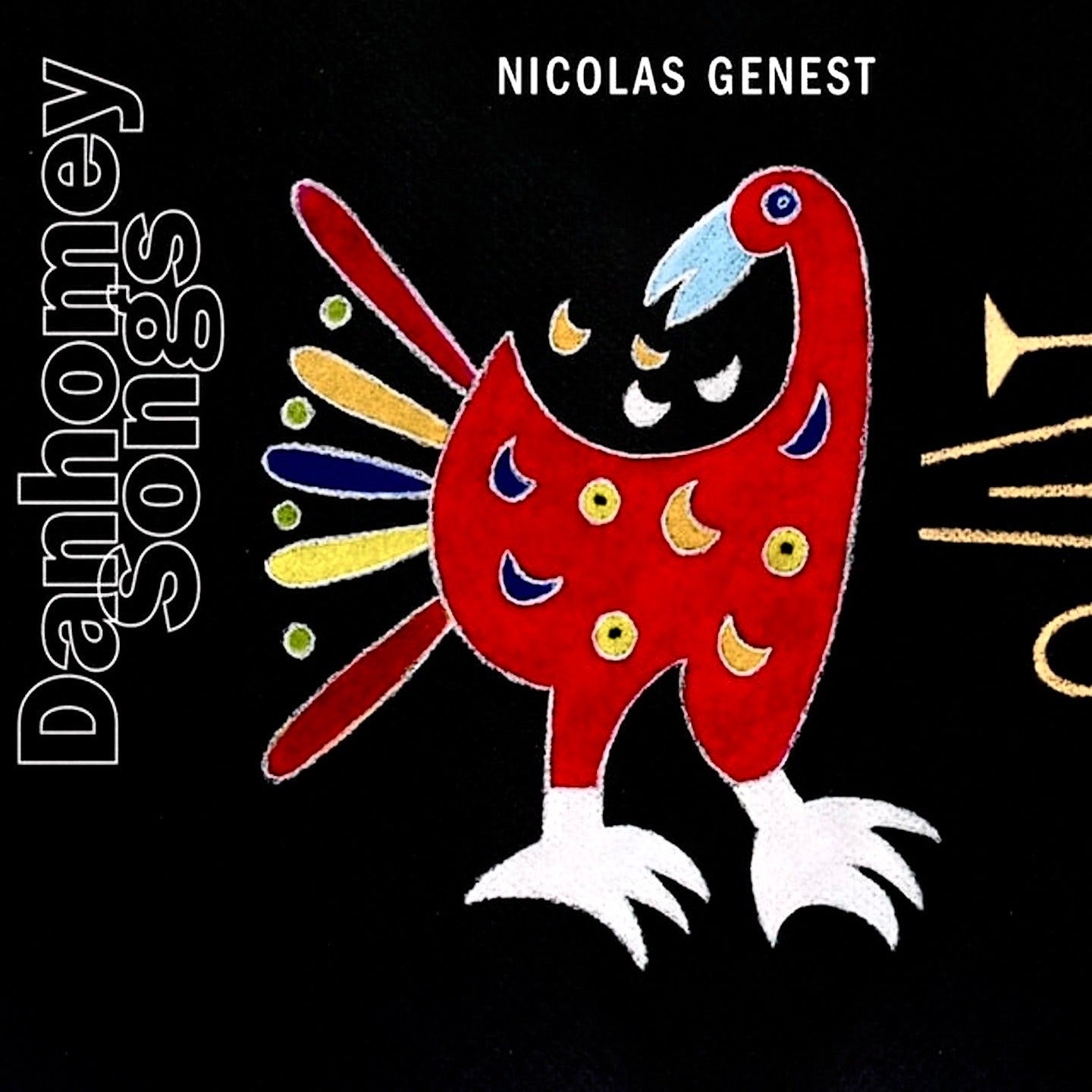 Pochette de : DANHOMEY SONGS - NICOLAS GENEST (CD)
