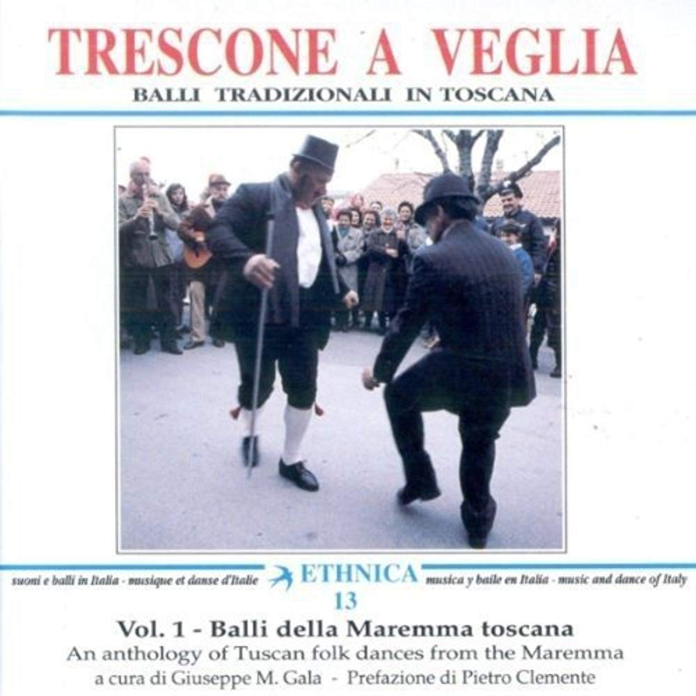Pochette de :  TUSCAN FOLK DANCES  - TRESCONE A VEGLIA (CD)