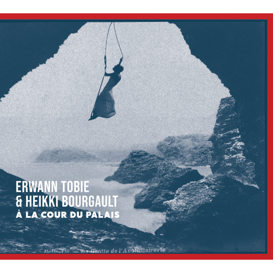 Pochette de : À LA COUR DU PALAIS - ERWANN TOBIE, HEIKKI BOURGAULT (CD)