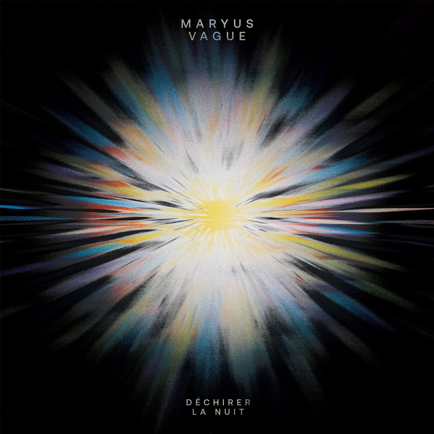 Pochette de : DÉCHIRER LA NUIT - MARYUS VAGUE (CD)