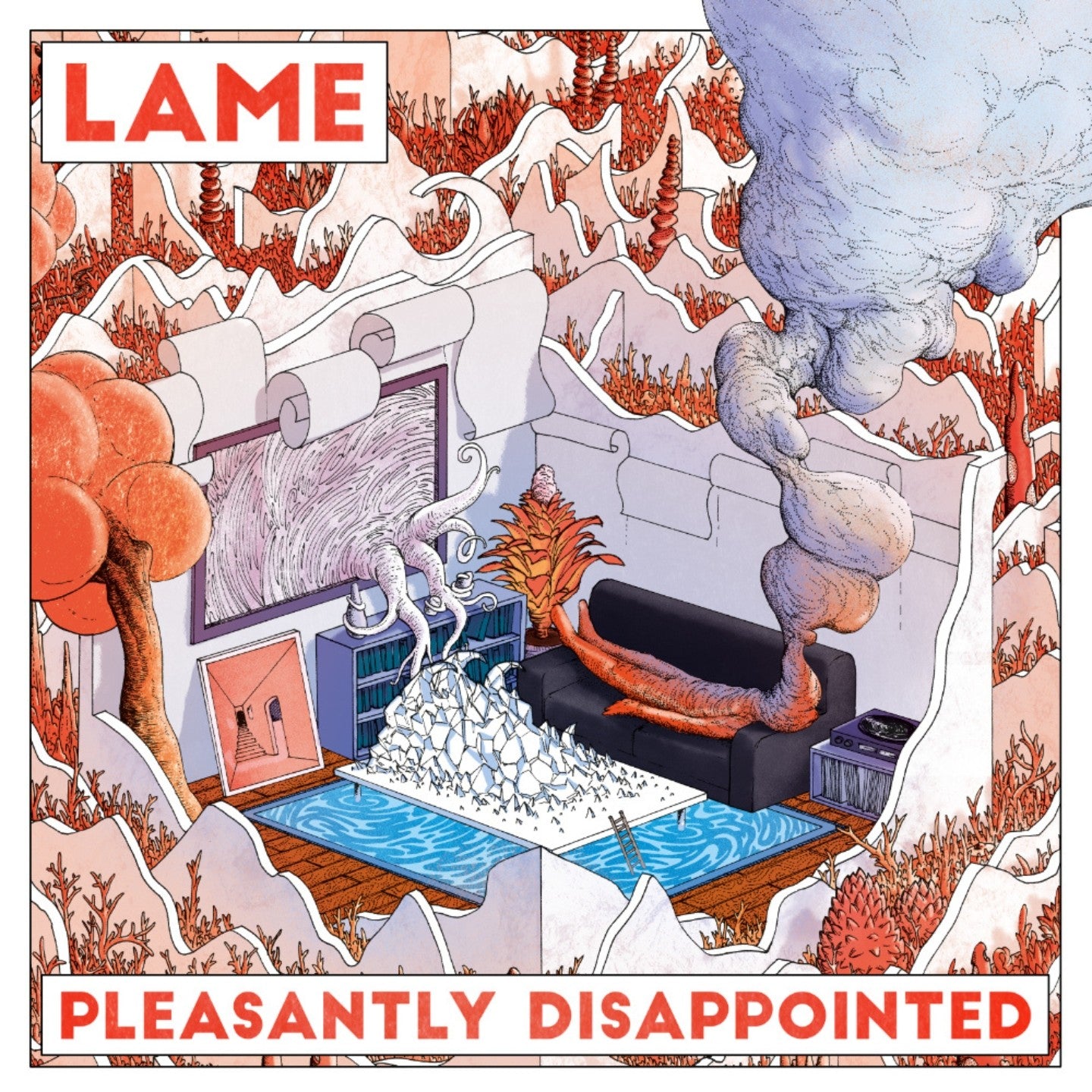 Pochette de : PLEASANTLY DISAPPOINTED - LAME (CD)