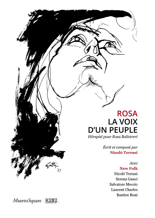 Pochette de : ROSA, LA VOIX D'UN PEUPLE - NICOLO TERRASI & NEW FOLK (LIVRE CD)