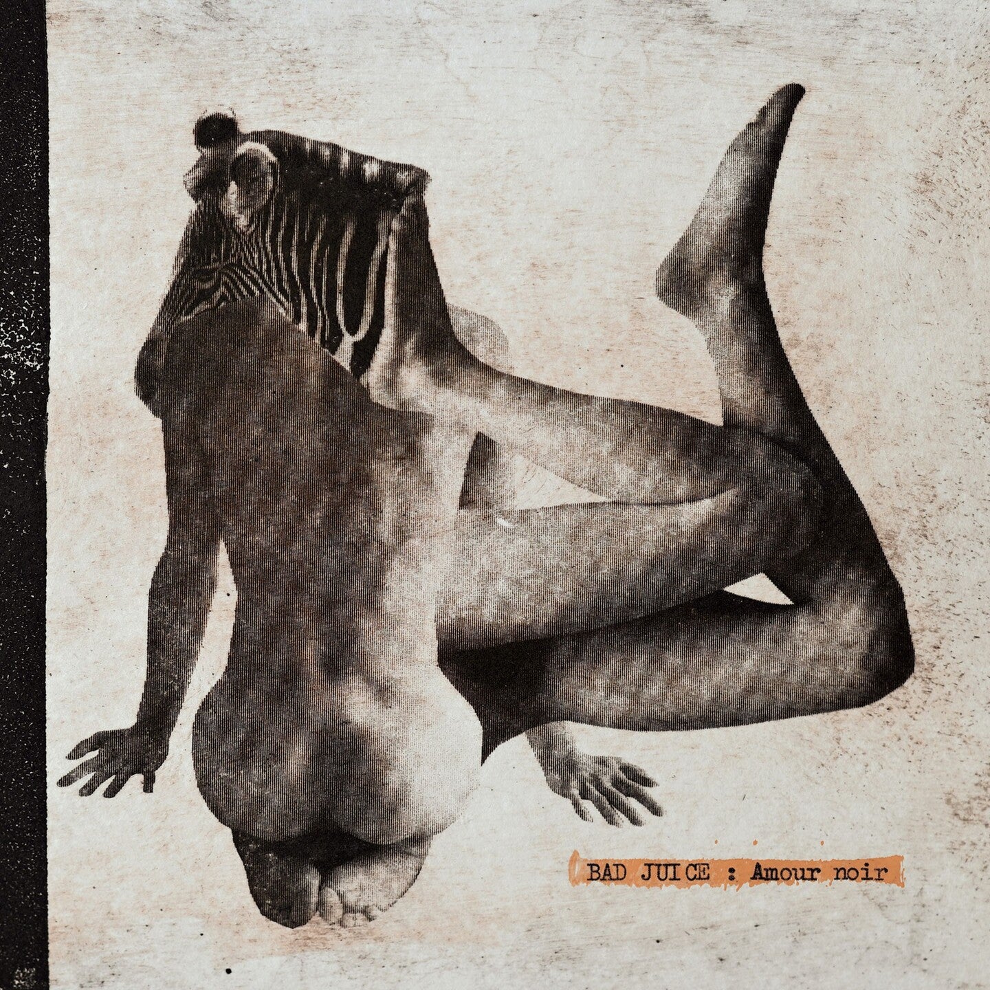 Pochette de : AMOUR NOIR - BAD JUICE (VINYLE 33T)