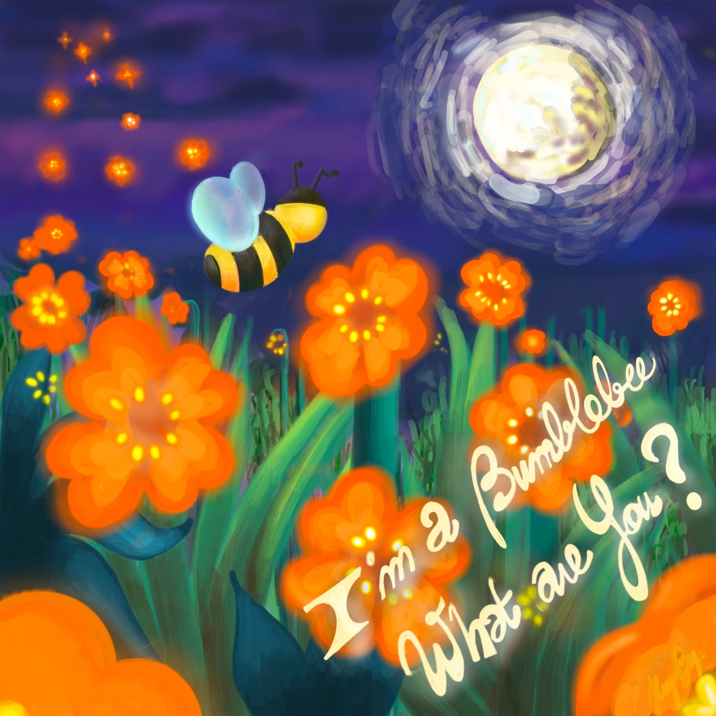 Pochette de : I'M A BUMBLEBEE, WHAT ARE YOU? - SIMON BIJAOUI (VINYLE 33T)