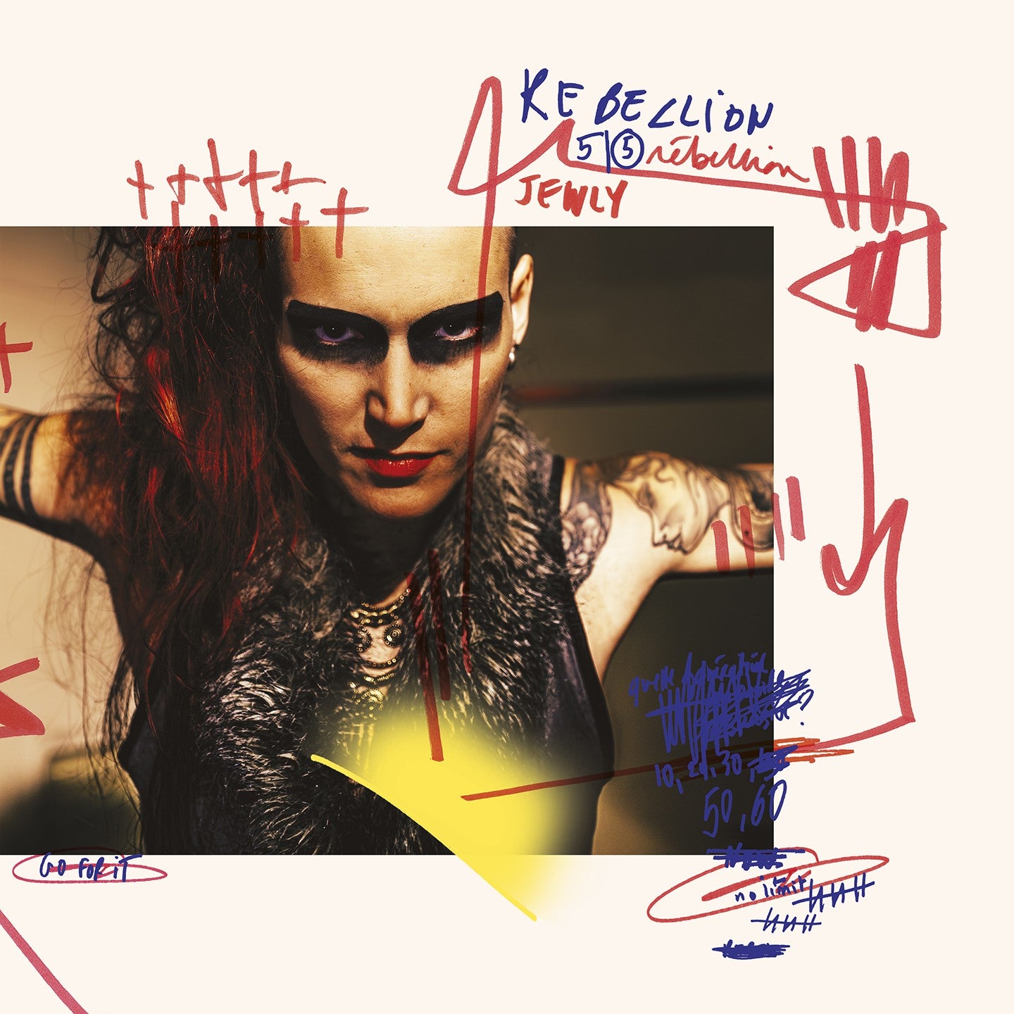 Pochette de : REBELLION - JEWLY (VINYLE 33T)