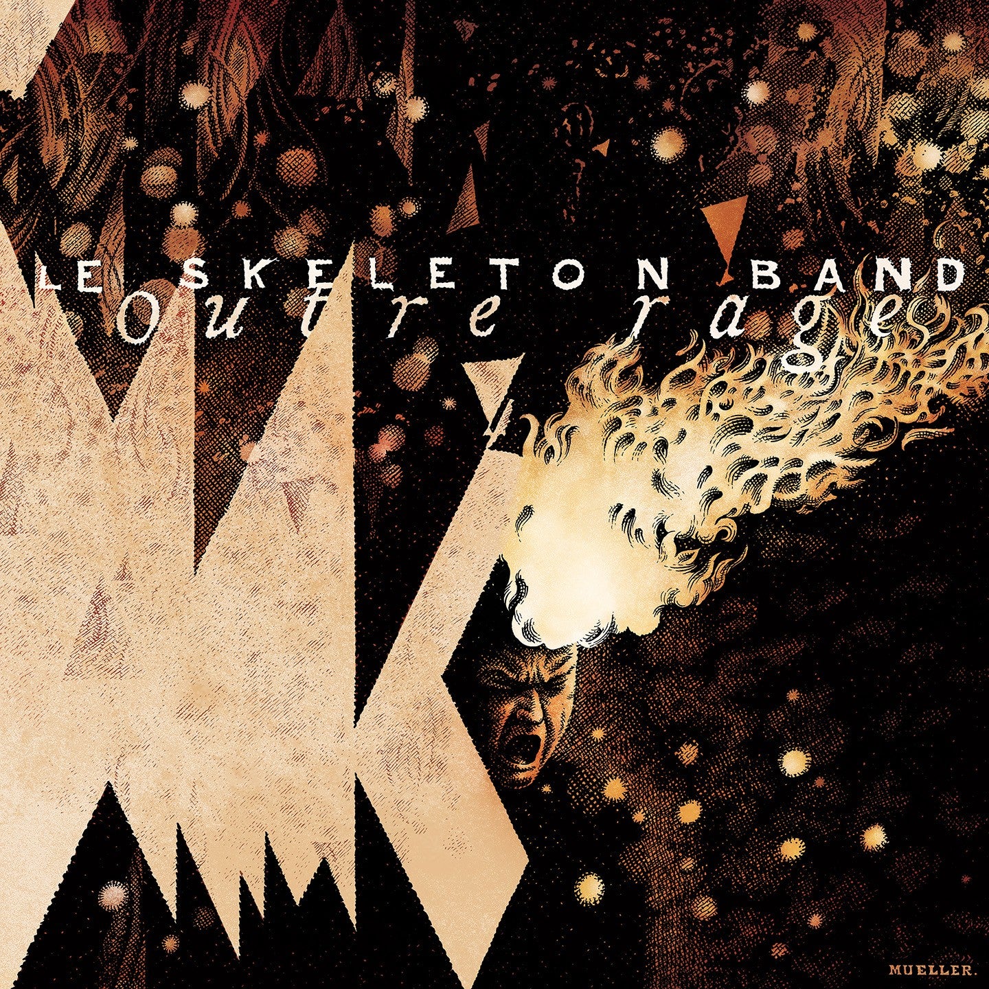 Pochette de : OUTRE-RAGE - LE SKELETON BAND (VINYLE 33T)