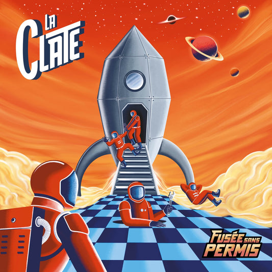 Pochette de : FUSÉE SANS PERMIS (VN) - LA CLATE (VINYLE 33T)