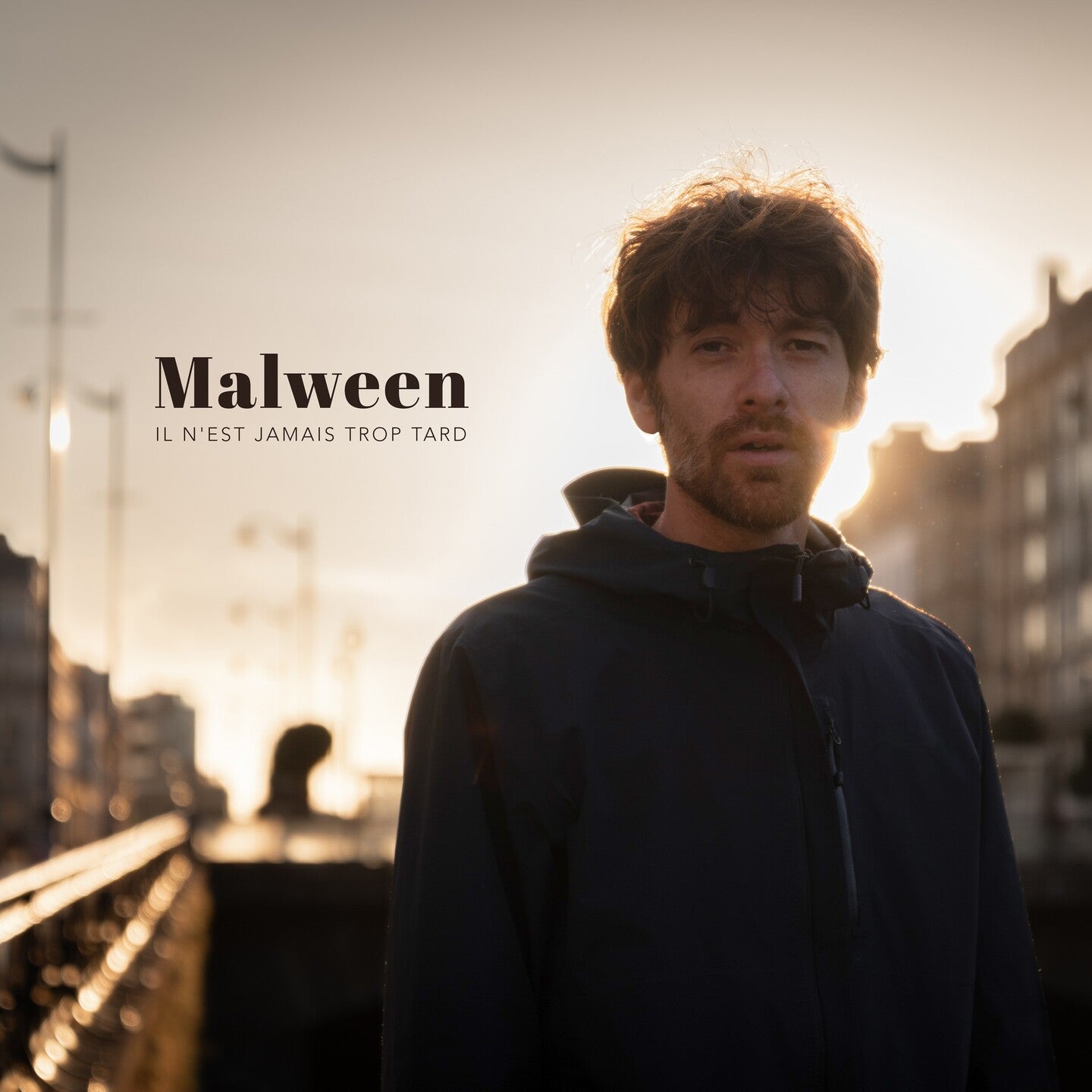 Pochette de : IL N'EST JAMAIS TROP TARD - MALWEEN (VINYLE 33T)