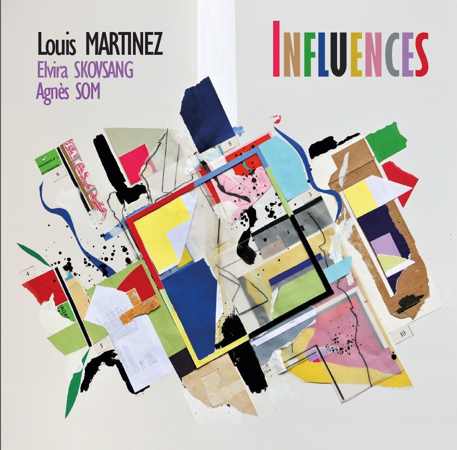 Pochette de : INFLUENCES - LOUIS MARTINEZ, THOMAS DOMÉNÉ (VINYLE 33T)