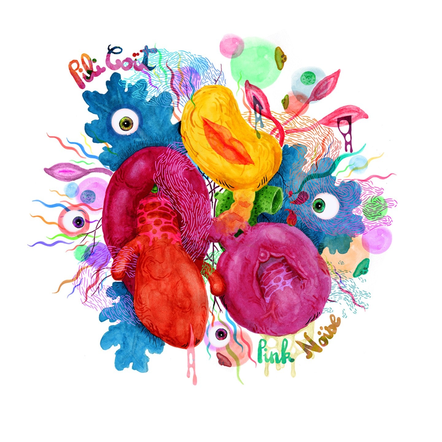 Pochette de : PINK NOISE - PILI COÏT (VINYLE 33T)