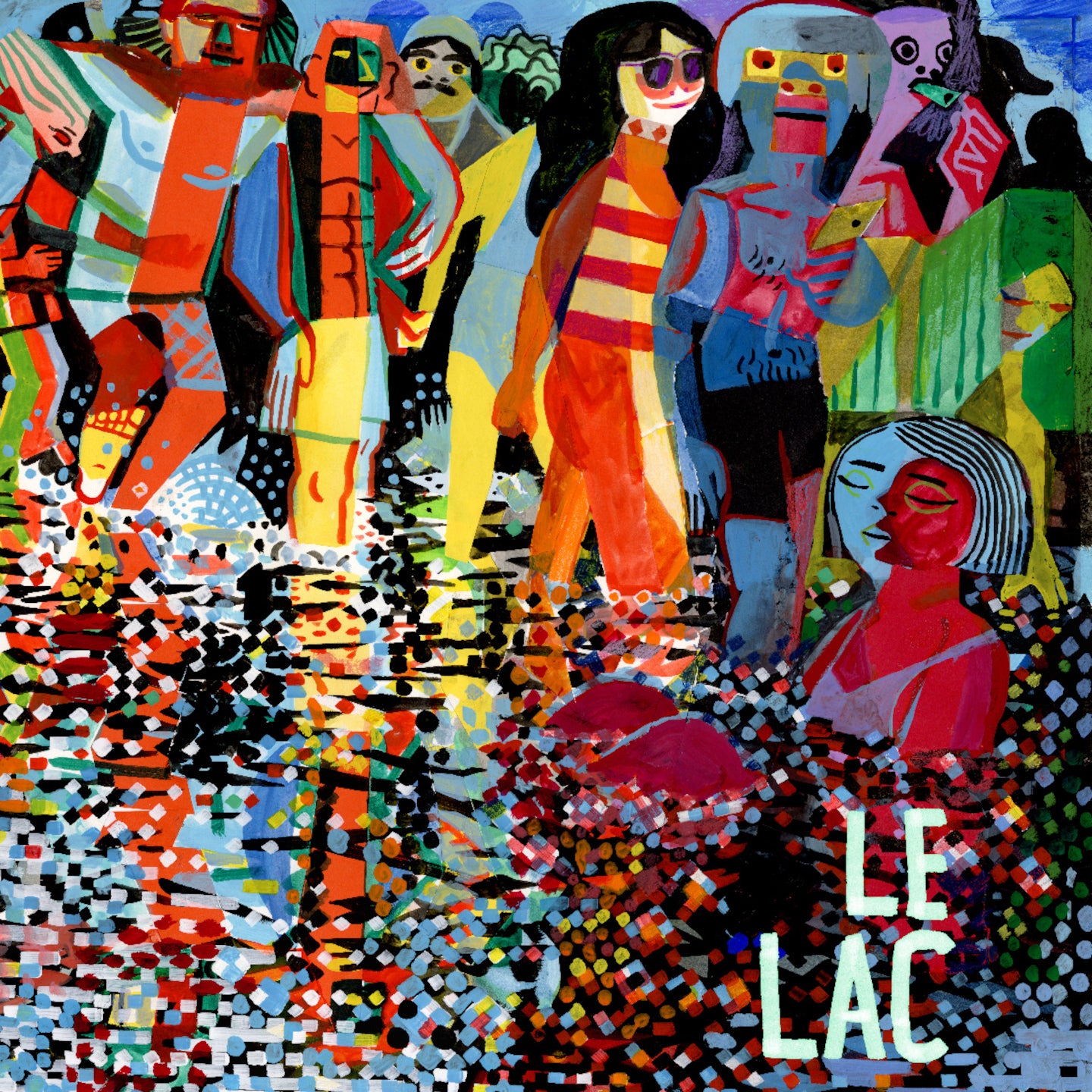 Pochette de : LE LAC - THE VERY BIG EXPERIMENTAL TOUBIFRI ORCHESTRA (CD)