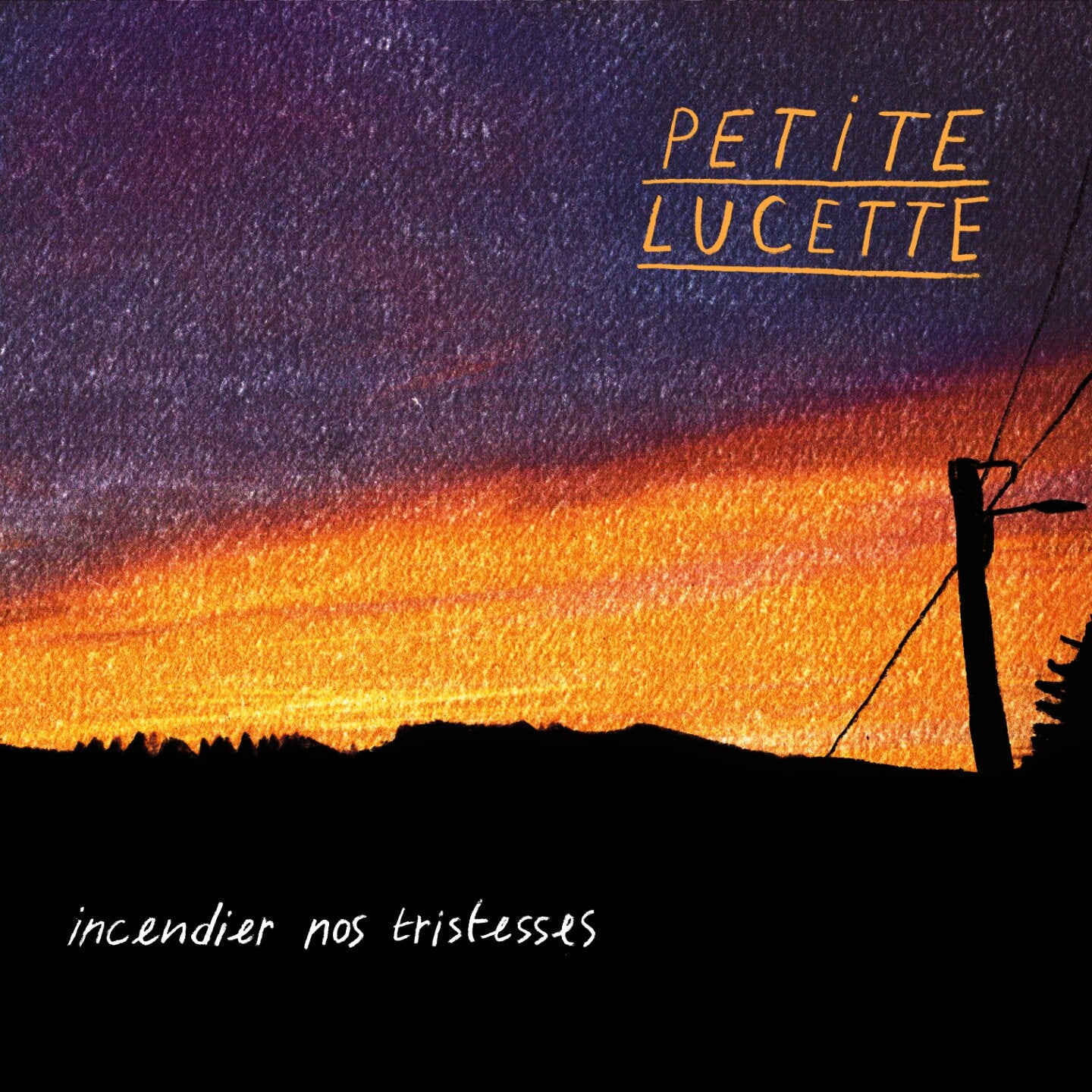Pochette de : INCENDIER NOS TRISTESSES - PETITE LUCETTE (CD)