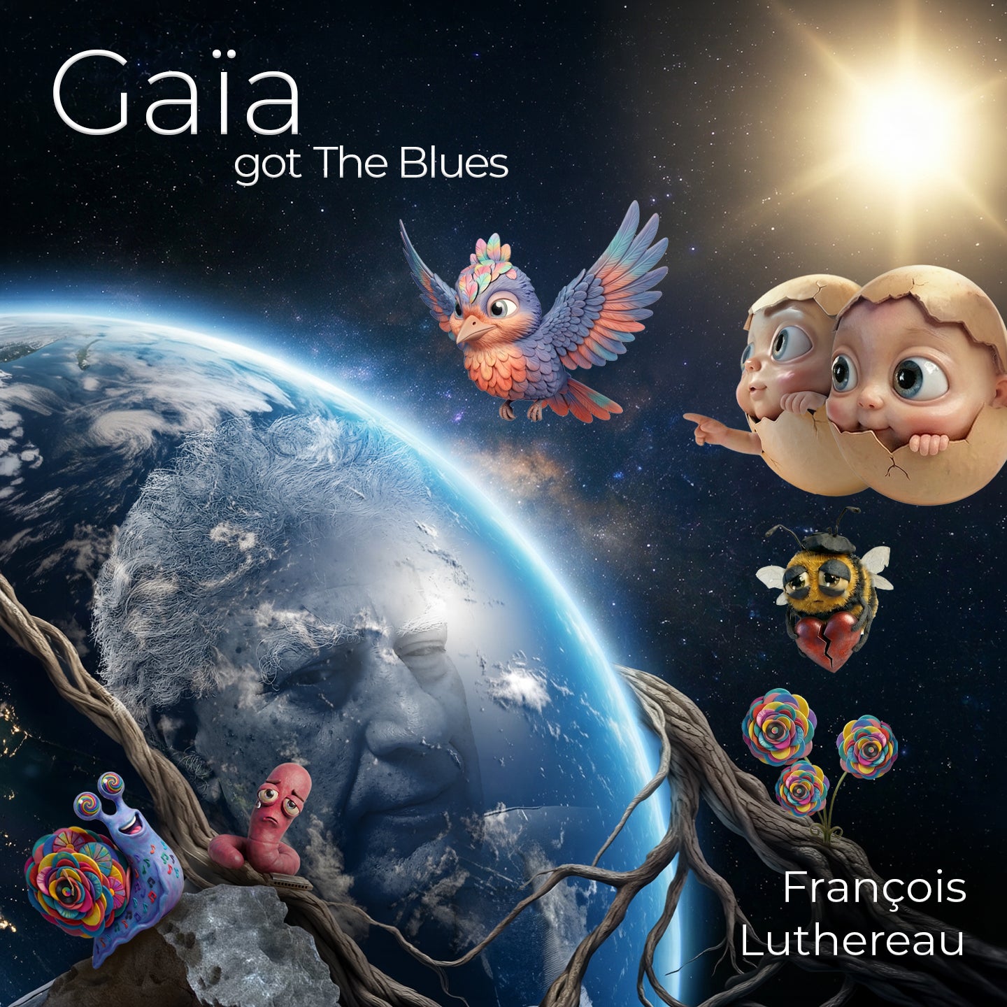 Pochette de : GAÏA GOT THE BLUES - FRANÇOIS LUTHEREAU (CD)