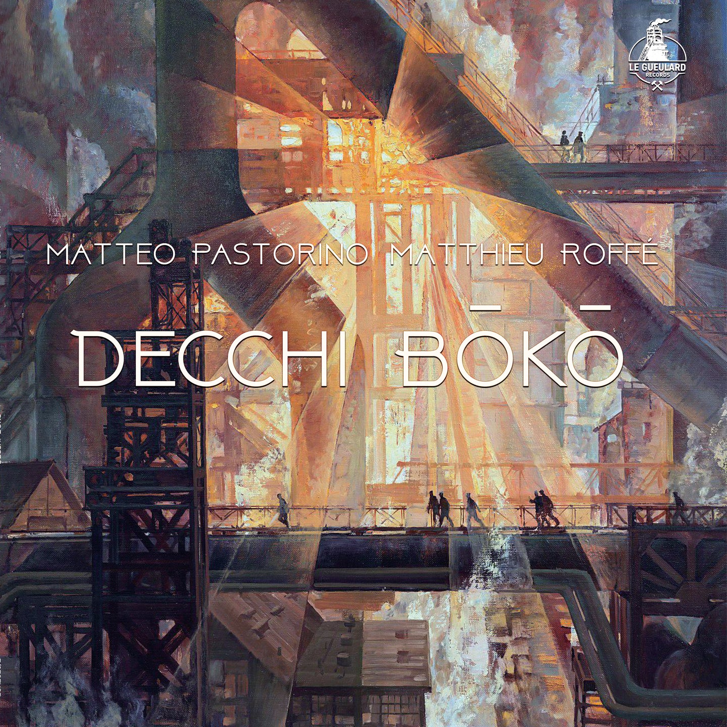 Pochette de : MATTHIEU ROFFÉ MATTEO PASTORINO -DECCHI BŌKŌ - MATTHIEU ROFFÉ, MATTEO PASTORINO (CD)