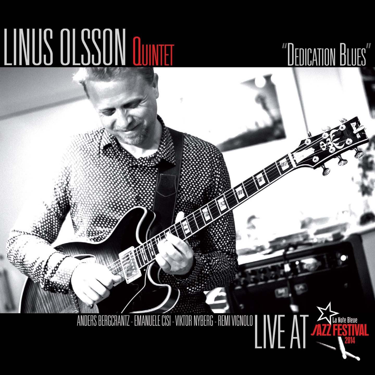 Pochette de : DEDICATION BLUES - LINUS OLSSON (CD)