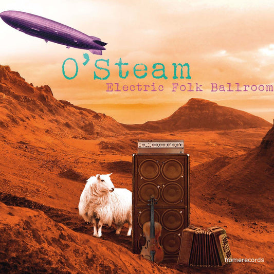 Pochette de : ELECTRIC FOLK BALLROOM - O STEAM (CD)