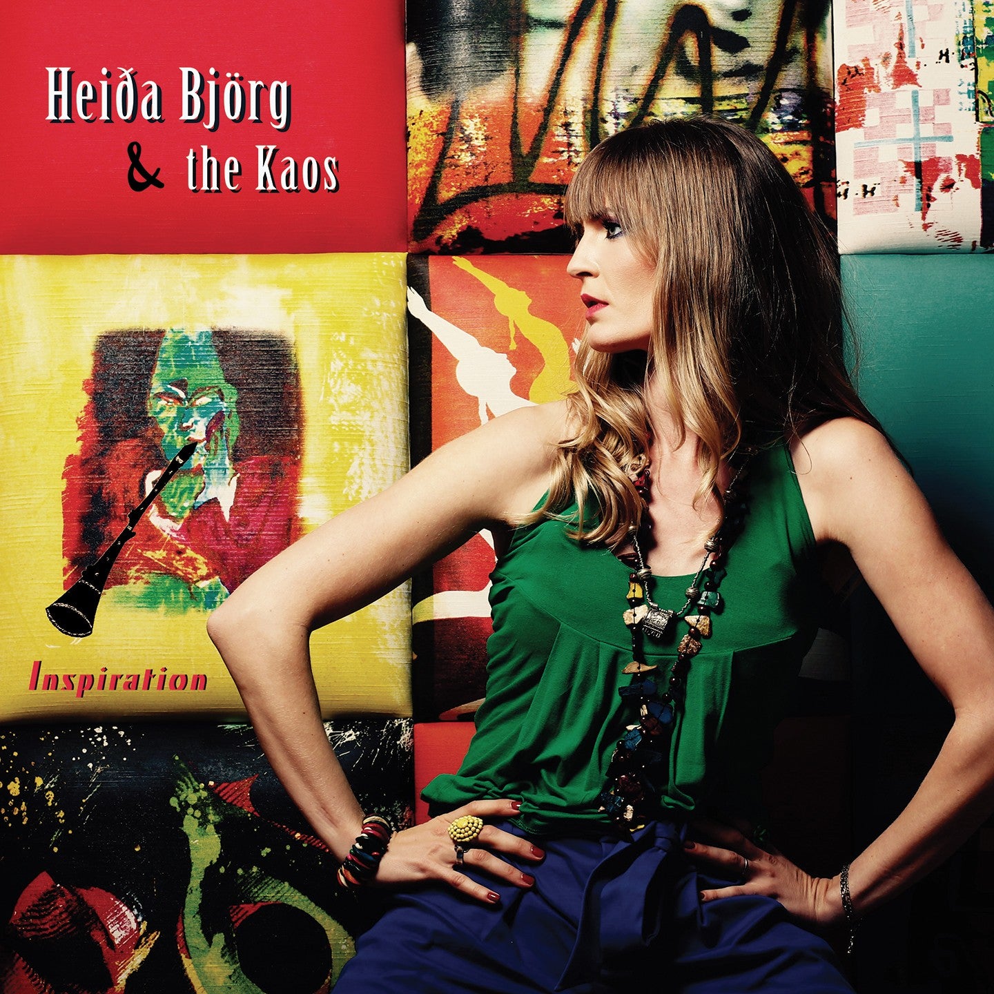 Pochette de : INSPIRATION - HEIDA BJORG / THE KAOS (CD)