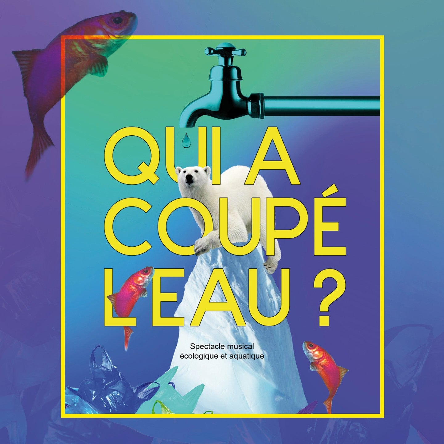 Pochette de : QUI A COUPÉ L'EAU ? - ROMAIN LEFRANÇOIS ET YÙ MARJORIE FRYDIG (CD)