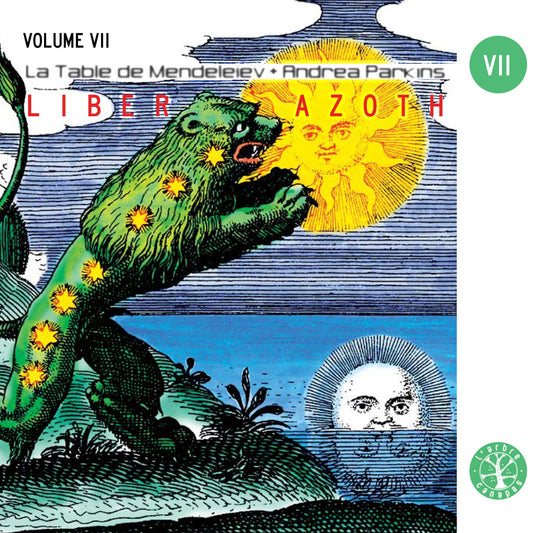 Pochette de : LIBER AZOTH - TABLE DE MENDELEIEV ET ANDREA PARKINS (CD)