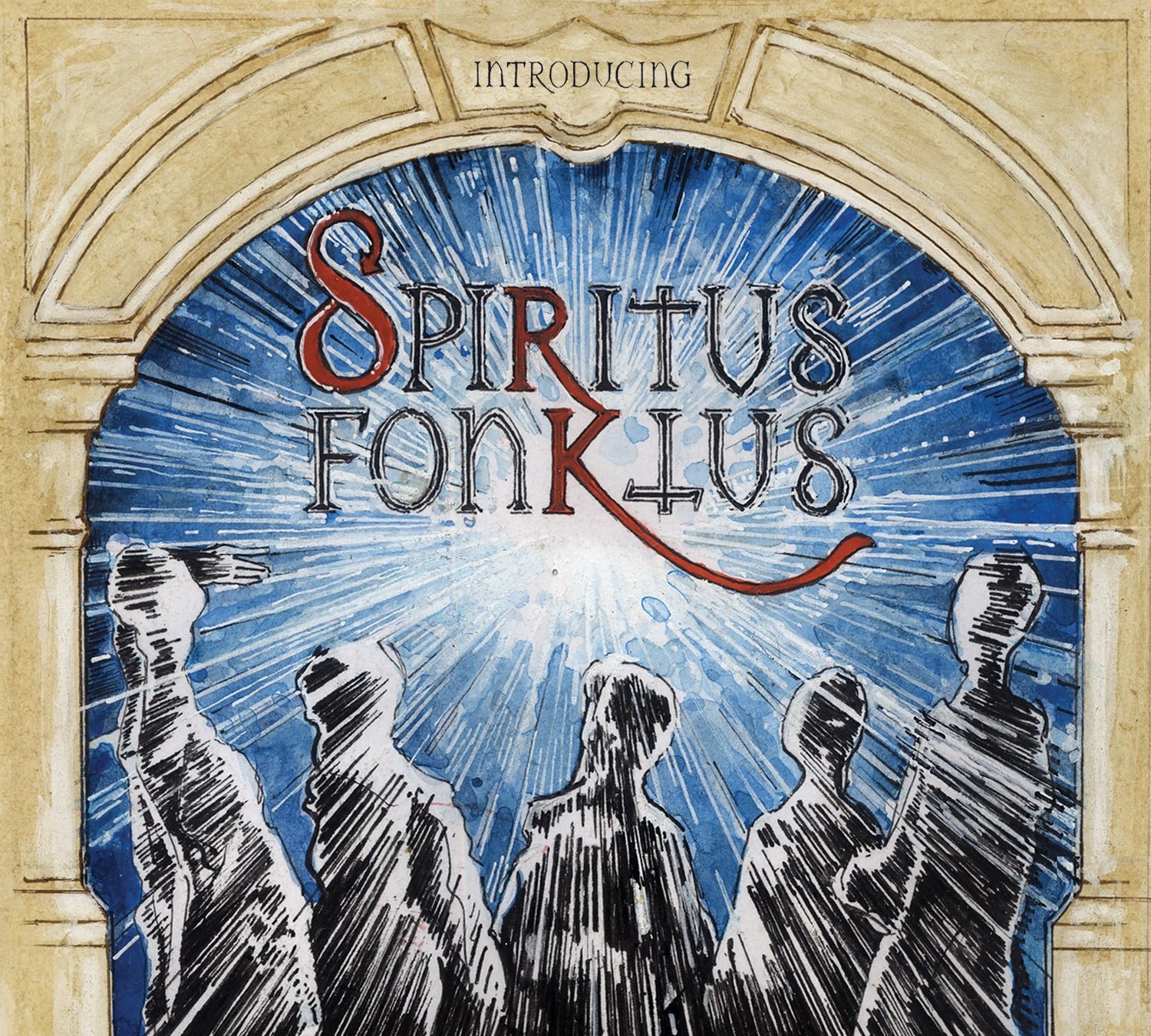 Pochette de : INTRODUCING SPIRITUS FONKTUS - SPIRITUS FONKTUS (CD)