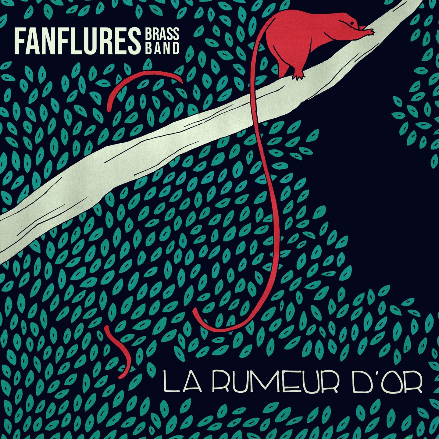 Pochette de : LA RUMEUR D'OR - FANFLURES BRASS BAND (CD)