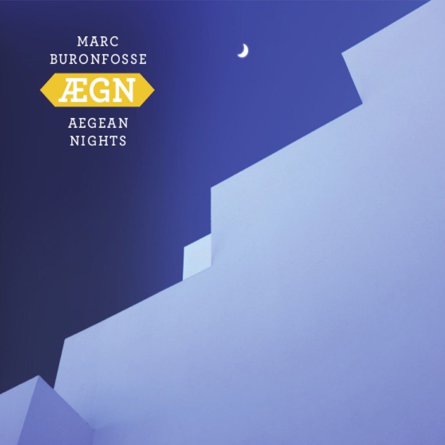 Pochette de : AEGEAN NIGHTS - MARC BURONFOSSE   ÆGN (CD)