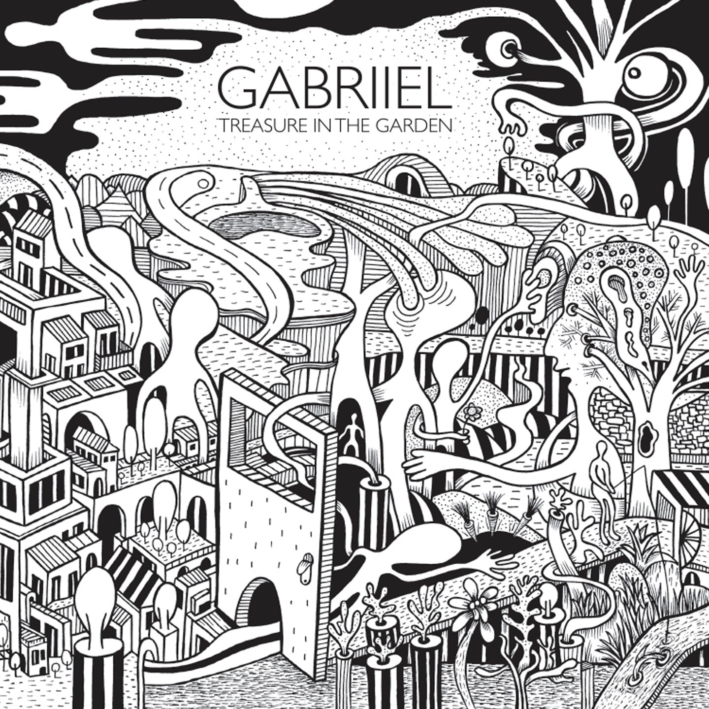 Pochette de : TREASURE IN THE GARDEN - GABRIIEL (CD)