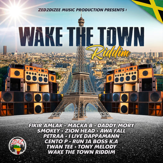 Pochette de : WAKE THE TOWN RIDDIM - VARIOUS ARTISTS (CD)