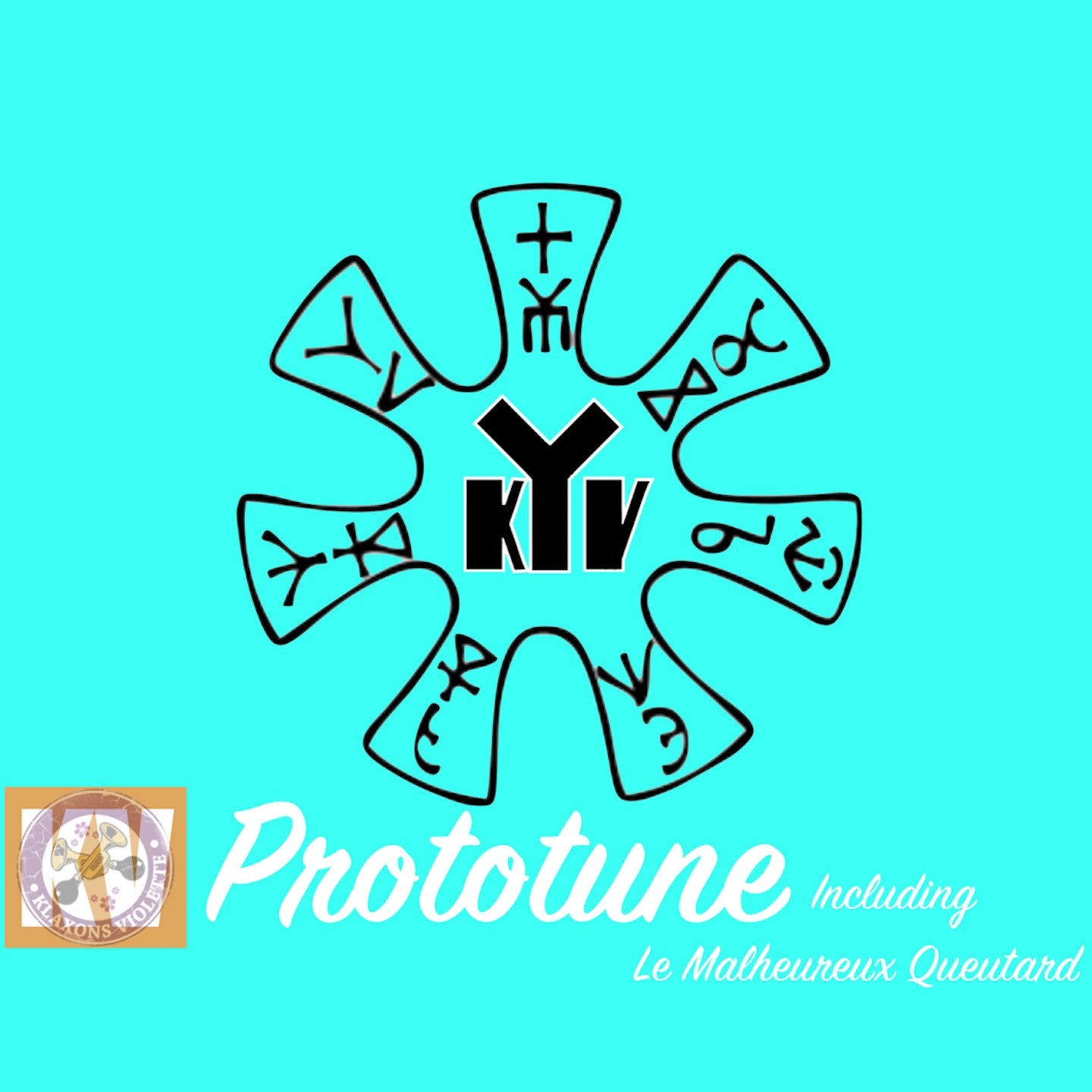 Pochette de : PROTOTUNE - ZICOLANE ET LES KLAXONS VIOLETTE (CD)