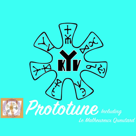 Pochette de : PROTOTUNE - ZICOLANE ET LES KLAXONS VIOLETTE (CD)