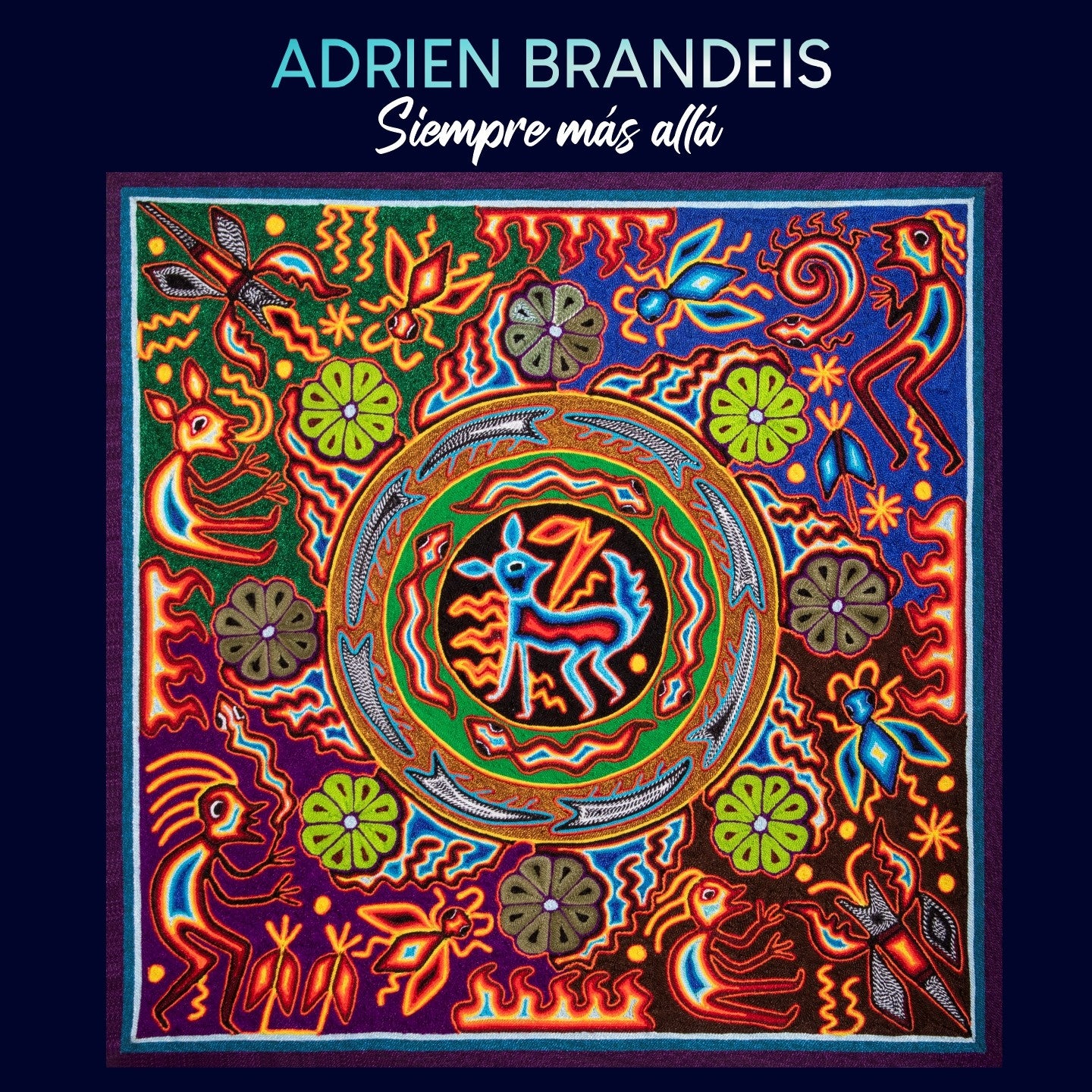 Pochette de : SIEMPRE MAS ALLA - ADRIEN BRANDEIS (CD)