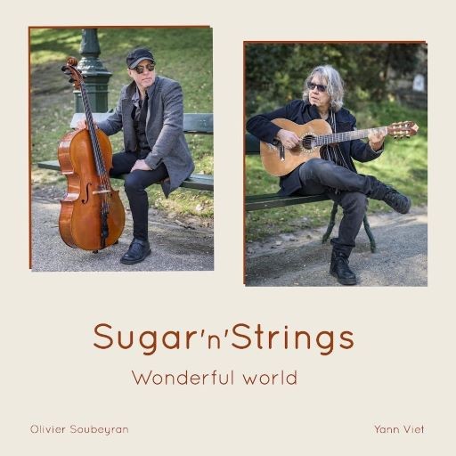 Pochette de : WONDERFUL WORLD - SUGAR N STRINGS (CD)