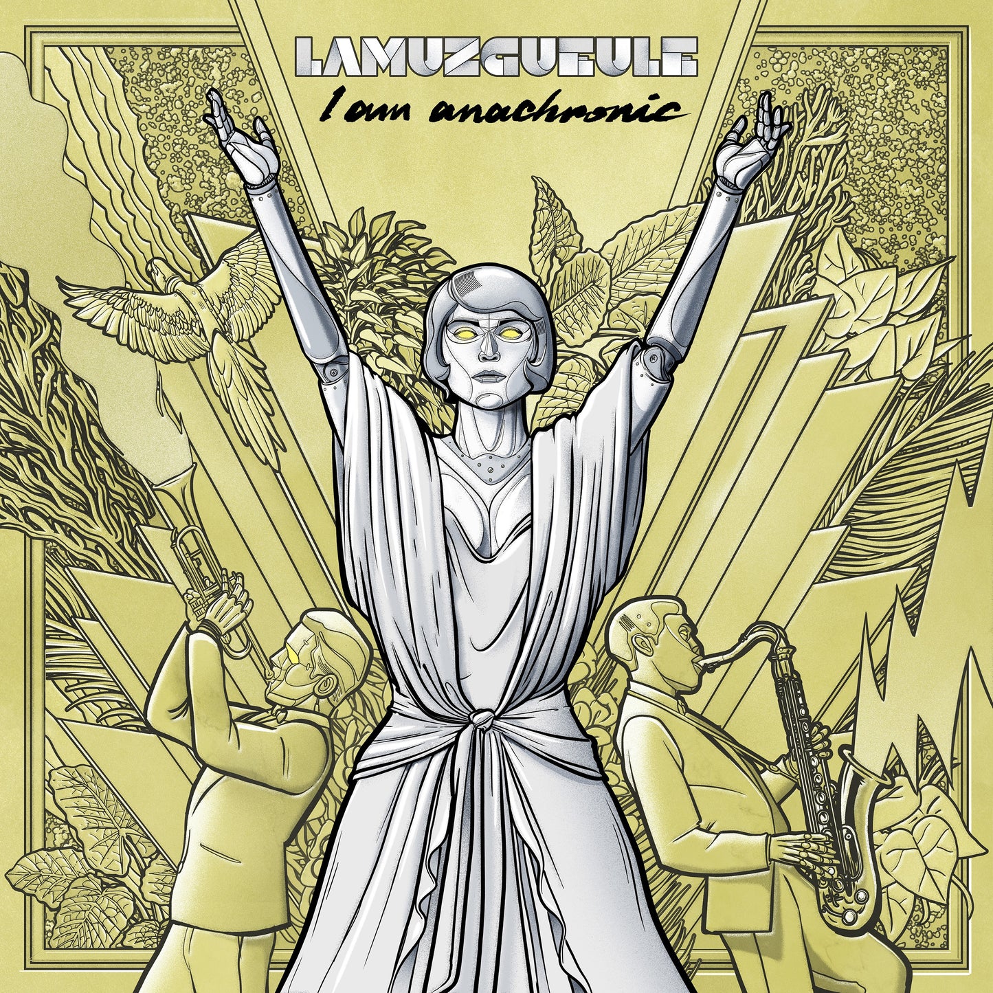 Pochette de : I AM ANACHRONIC - LAMUZGUEULE (CD)