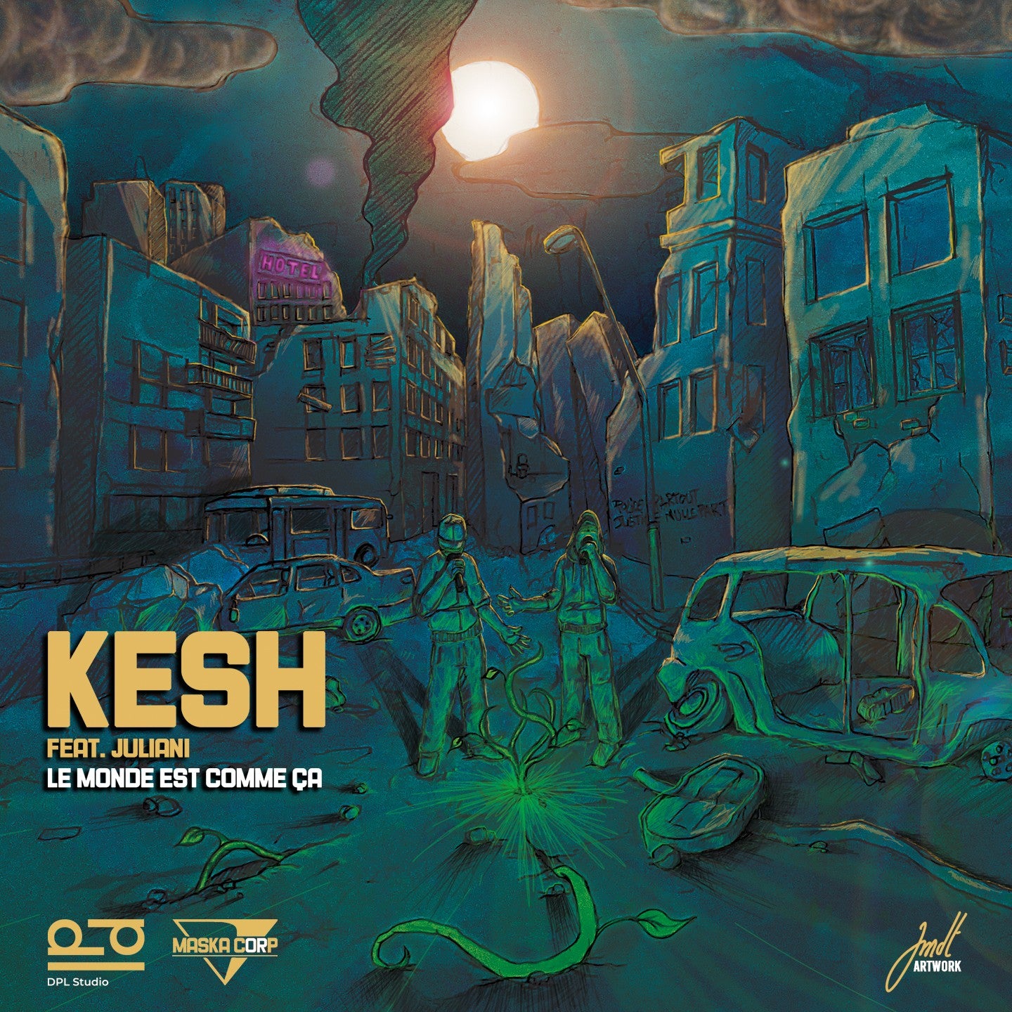 Pochette de : LE MONDE EST COMME ÇA - KESH (CD)