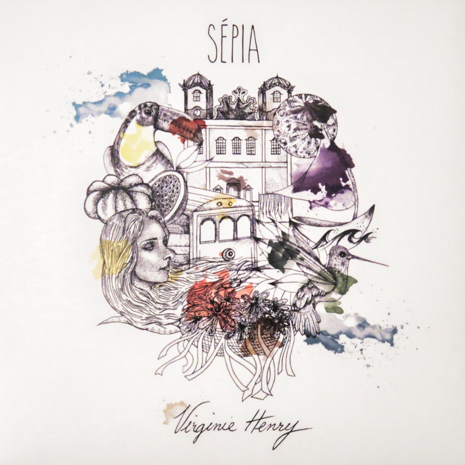 Pochette de : SÉPIA - VIRGINIE HENRY (CD)