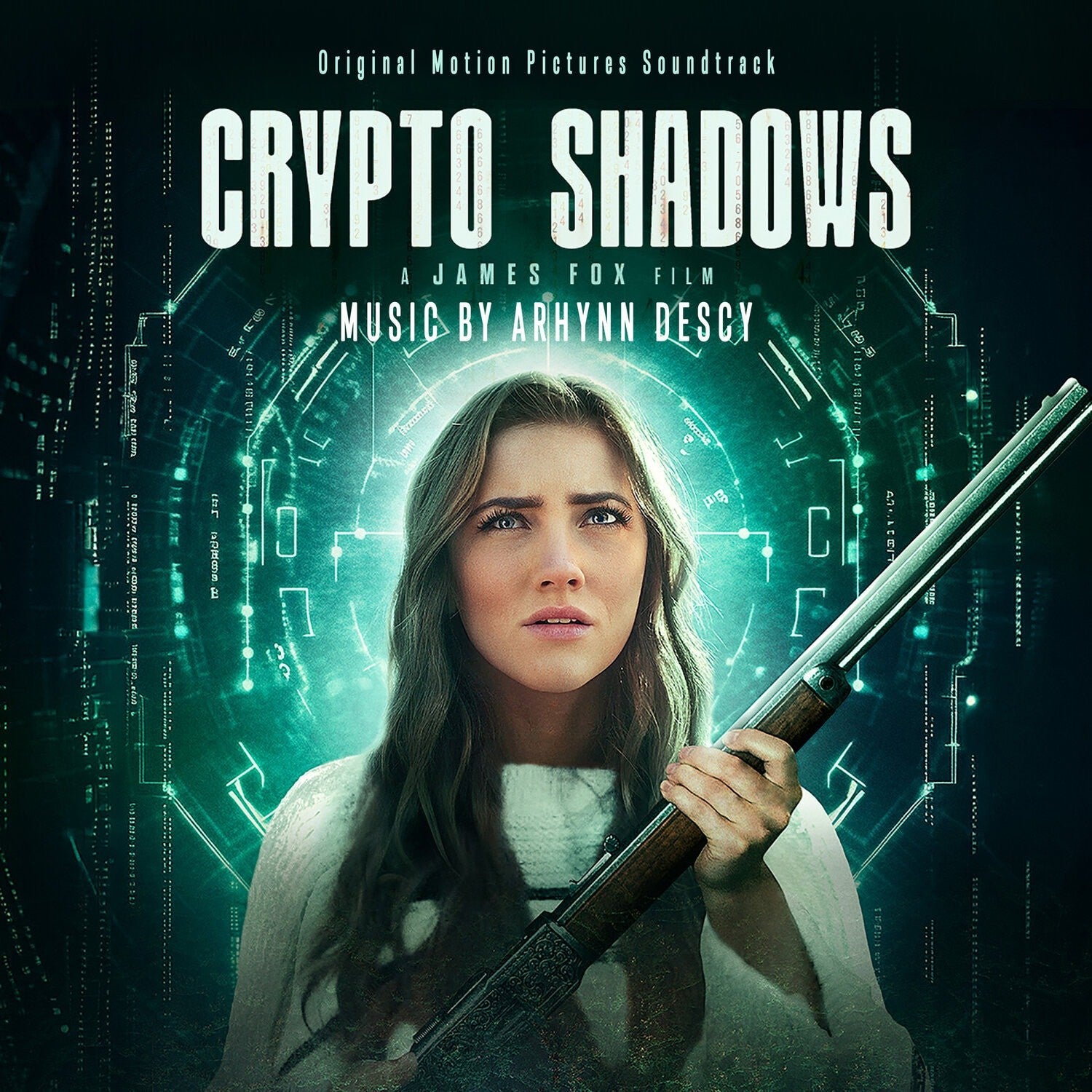 Pochette de : CRYPTO SHADOWS (ORIGINAL MOTION PICTURE SOUNDTRACK) - ARHYNN DESCY (CD)