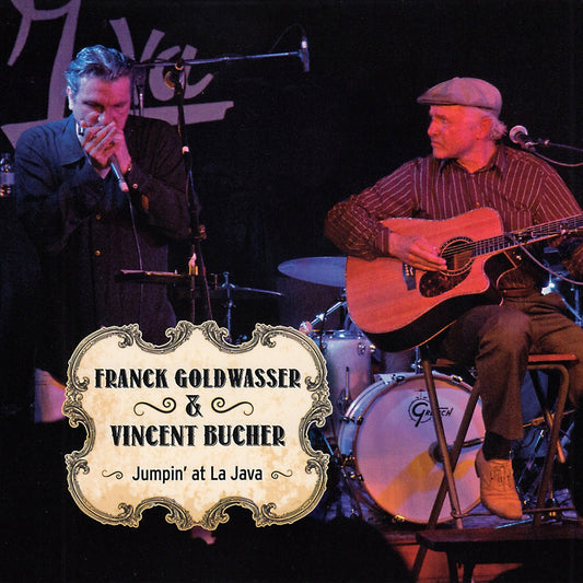 Pochette de : JUMPIN' AT LA JAVA - FRANCK GOLDWASSER VINCENT BUCHER (CD)