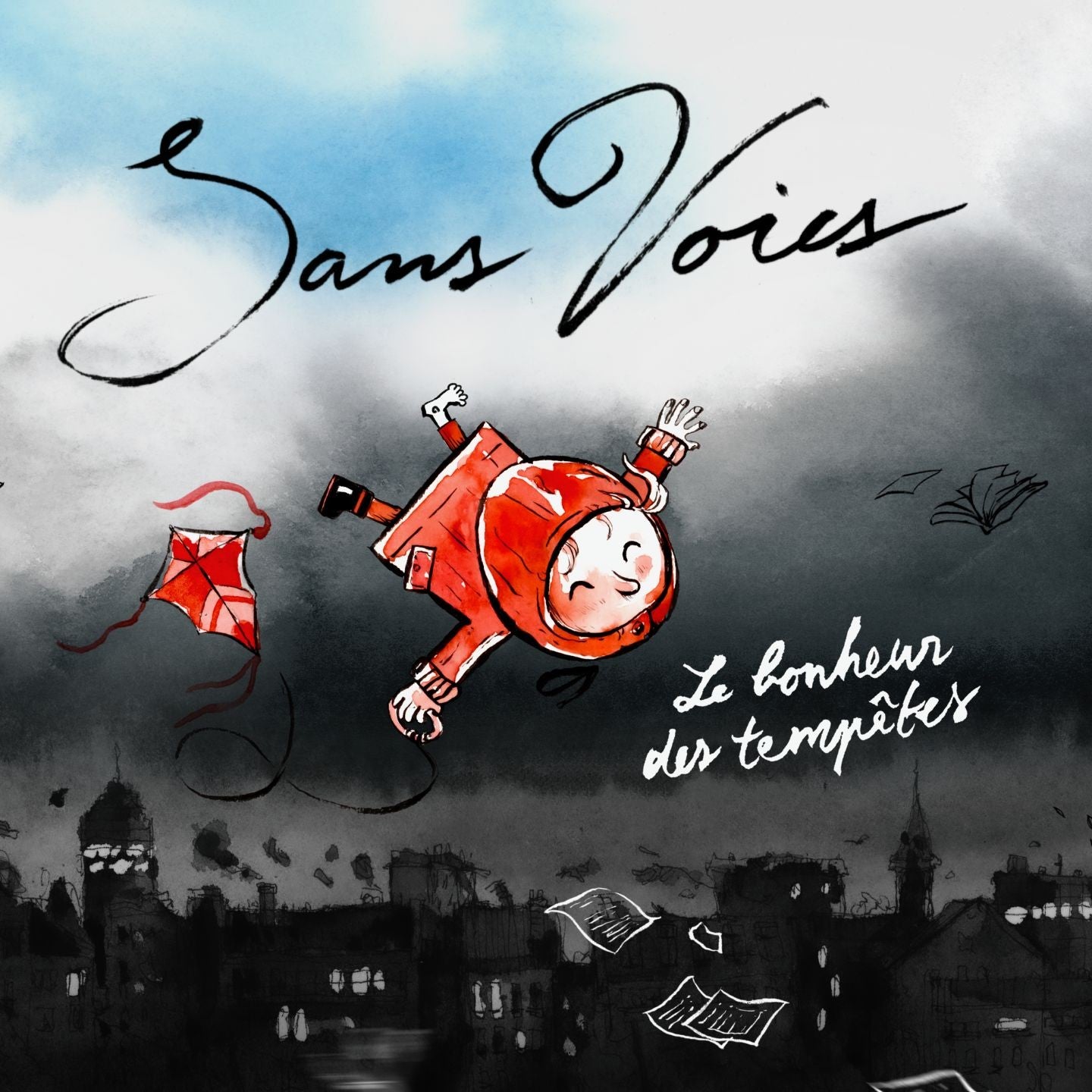 Pochette de : LE BONHEUR DES TEMPETES - SANS VOIES (CD)