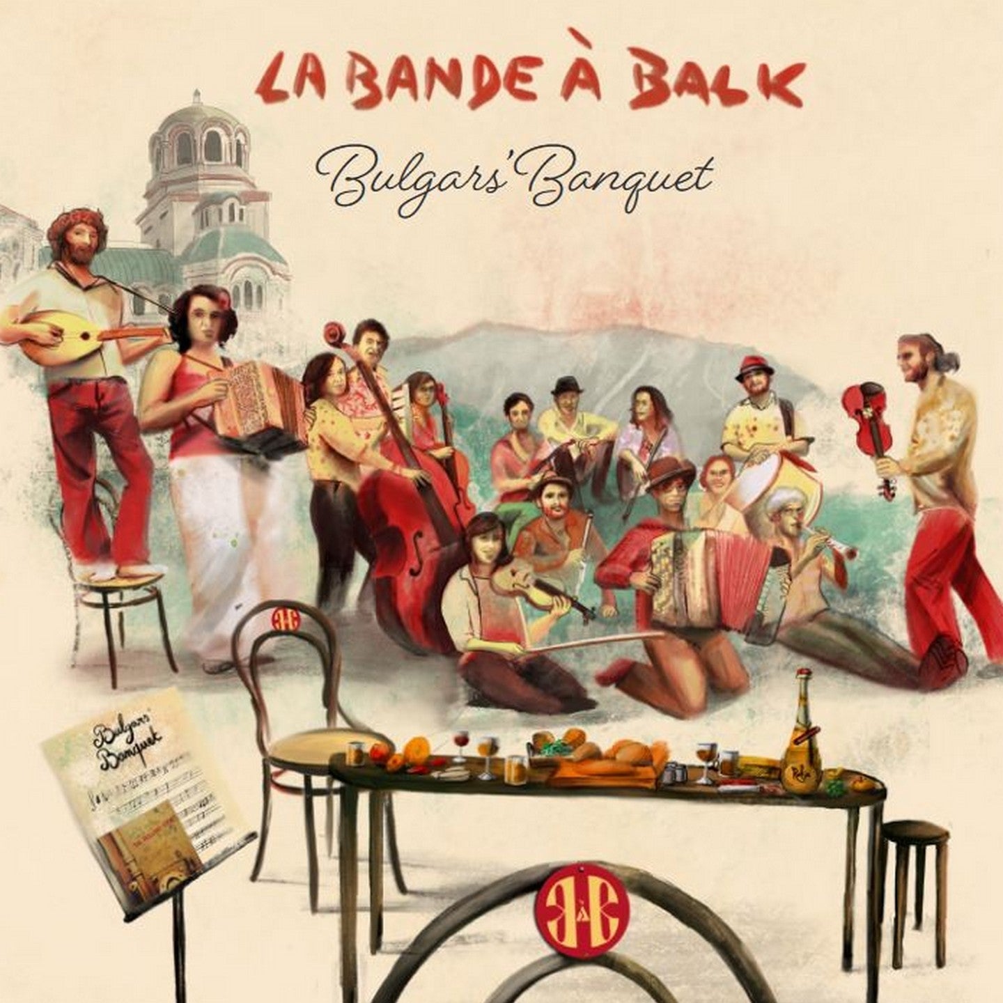 Pochette de : BULGAR'S BANQUET - BANDE A BALK (CD)