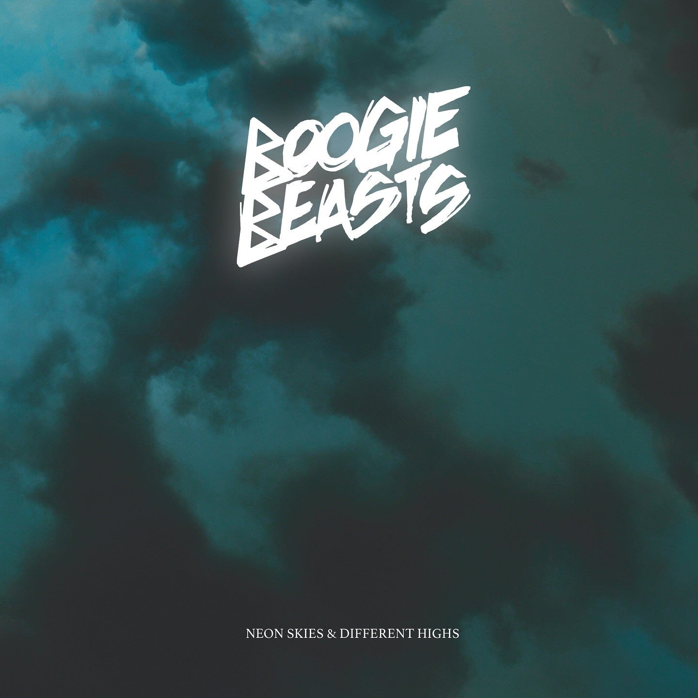 Pochette de : NEON SKIES & DIFFERENT HIGHS - BOOGIE BEASTS (33T)