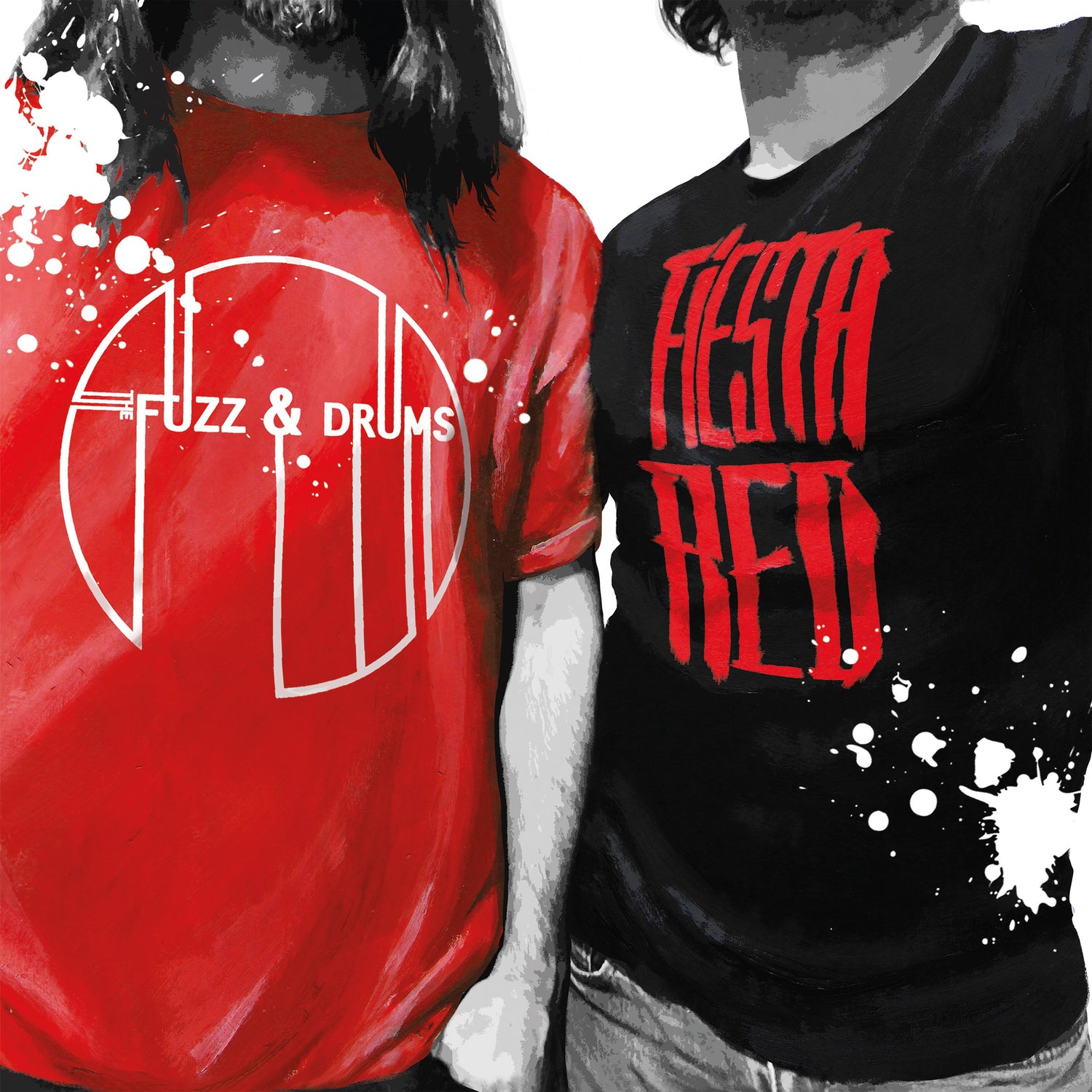 Pochette de : FIESTA RED - FUZZ AND DRUMS (CD)