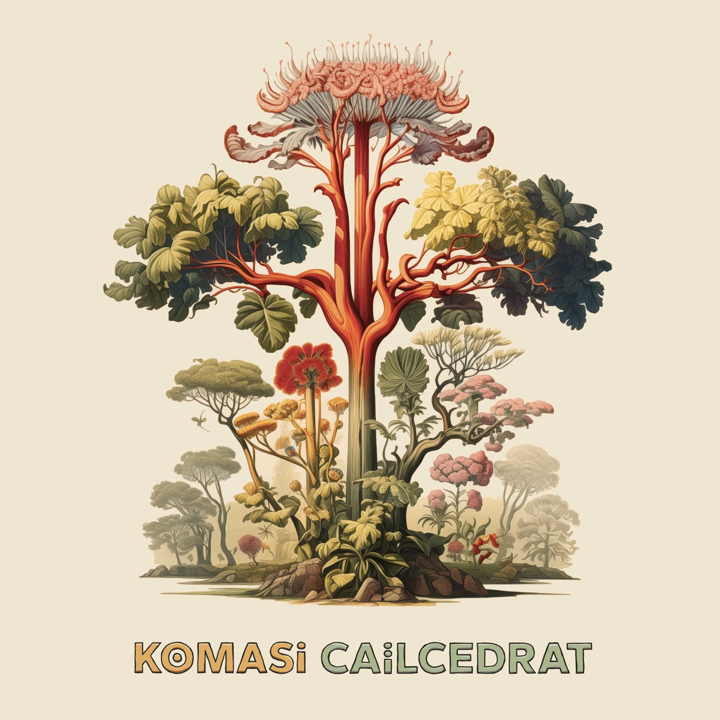 Pochette de : CAÏLCEDRAT - KOMASI (CD)