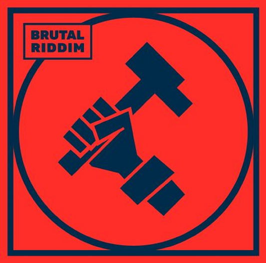 Pochette de : BRUTAL RIDDIM - PIPON GARCIA / TONY (33T)