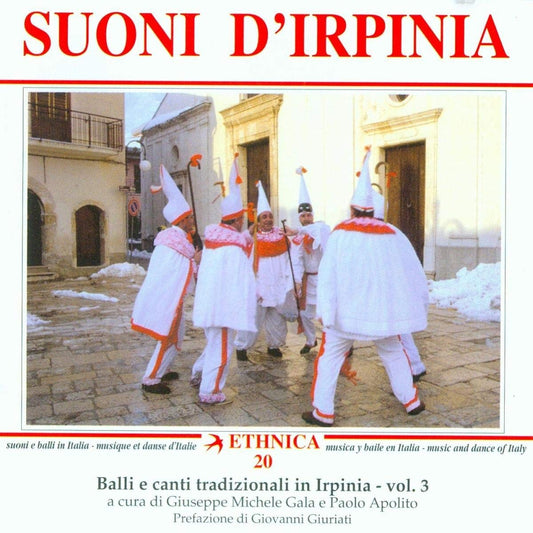 Pochette de :  ETHNICA 20  - SUONI D IRPINIA  (CD)