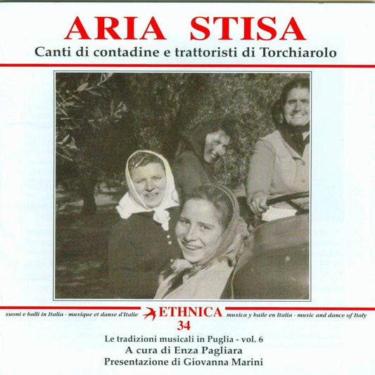 Pochette de :  ARIA STISA  - MUSIQUES DES POUILLES VOL 6  (CD)