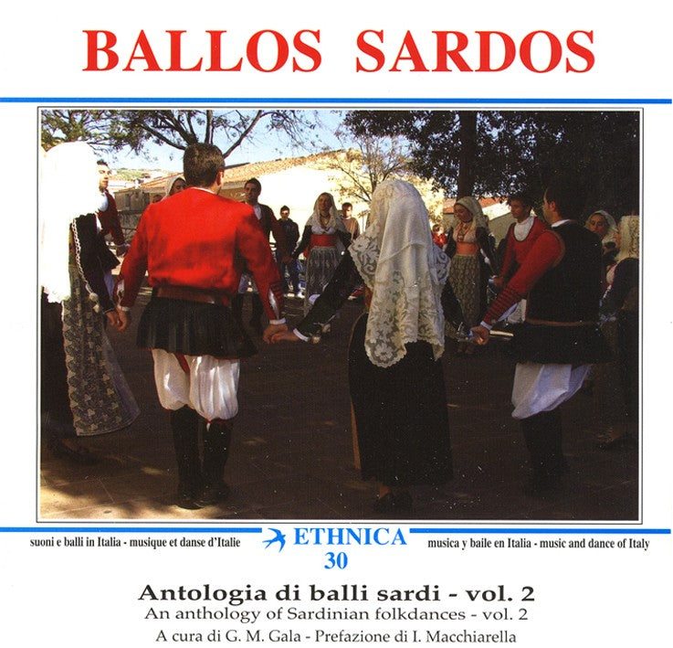 Pochette de :  BALLOS SARDOS / VOL 2  - ANTOLOGIA DI BALLI SARDI  (CD)