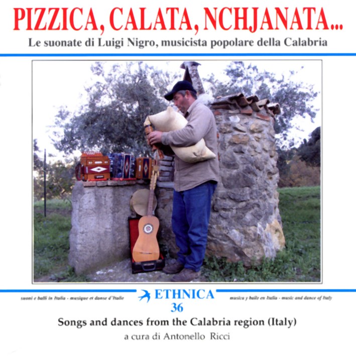 Pochette de :  PIZZICA, CALATA, NCHJANATA...  - LUIGI NIGRO  (CD)