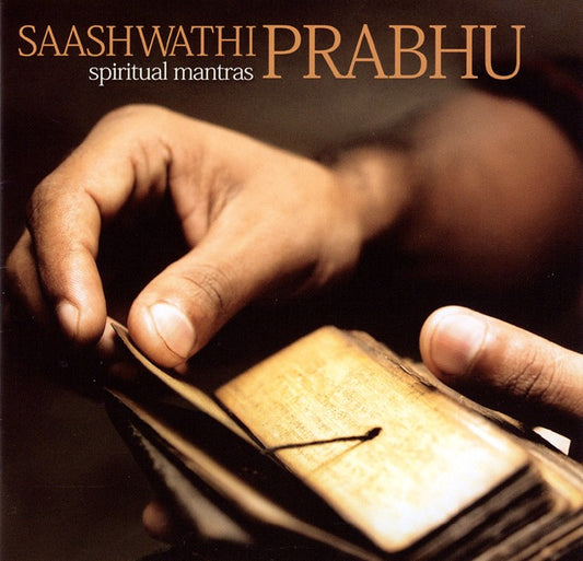 Pochette de :  SPIRITUAL MANTRAS  - SAASWATHI PRABHU  (CD)