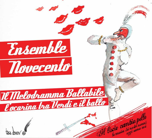 Pochette de : MELODRAMMA BALLABILE - ENSEMBLE NOVECENTO II (CD)