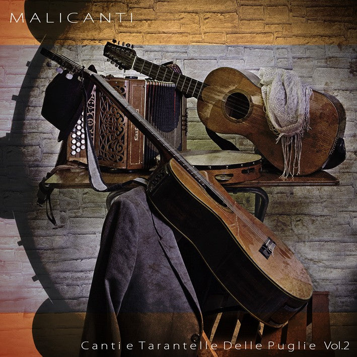 Pochette de :  TARANTELLE E CANTI TRADIZIONALI DELLE PUGLIE VOL. 2  - MALICANTI  (CD)